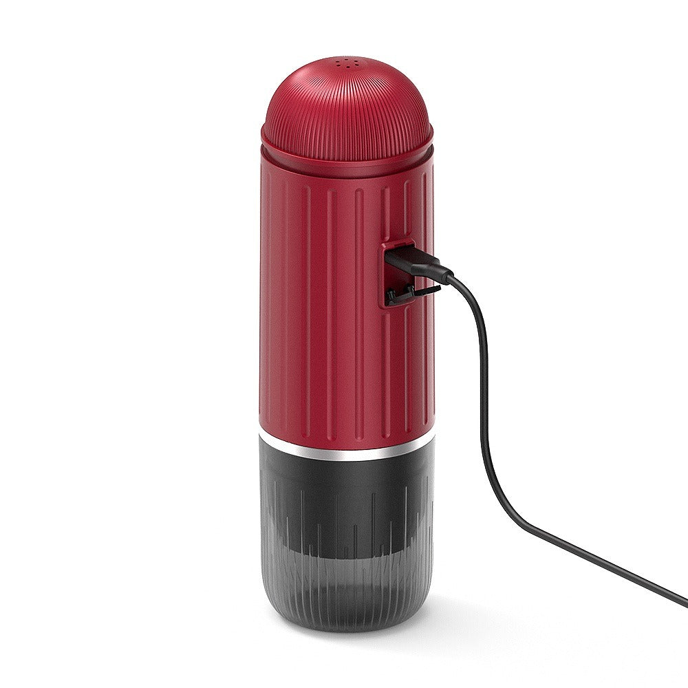 VESPRA V1 Rouge Espresso en charge sur USB-C